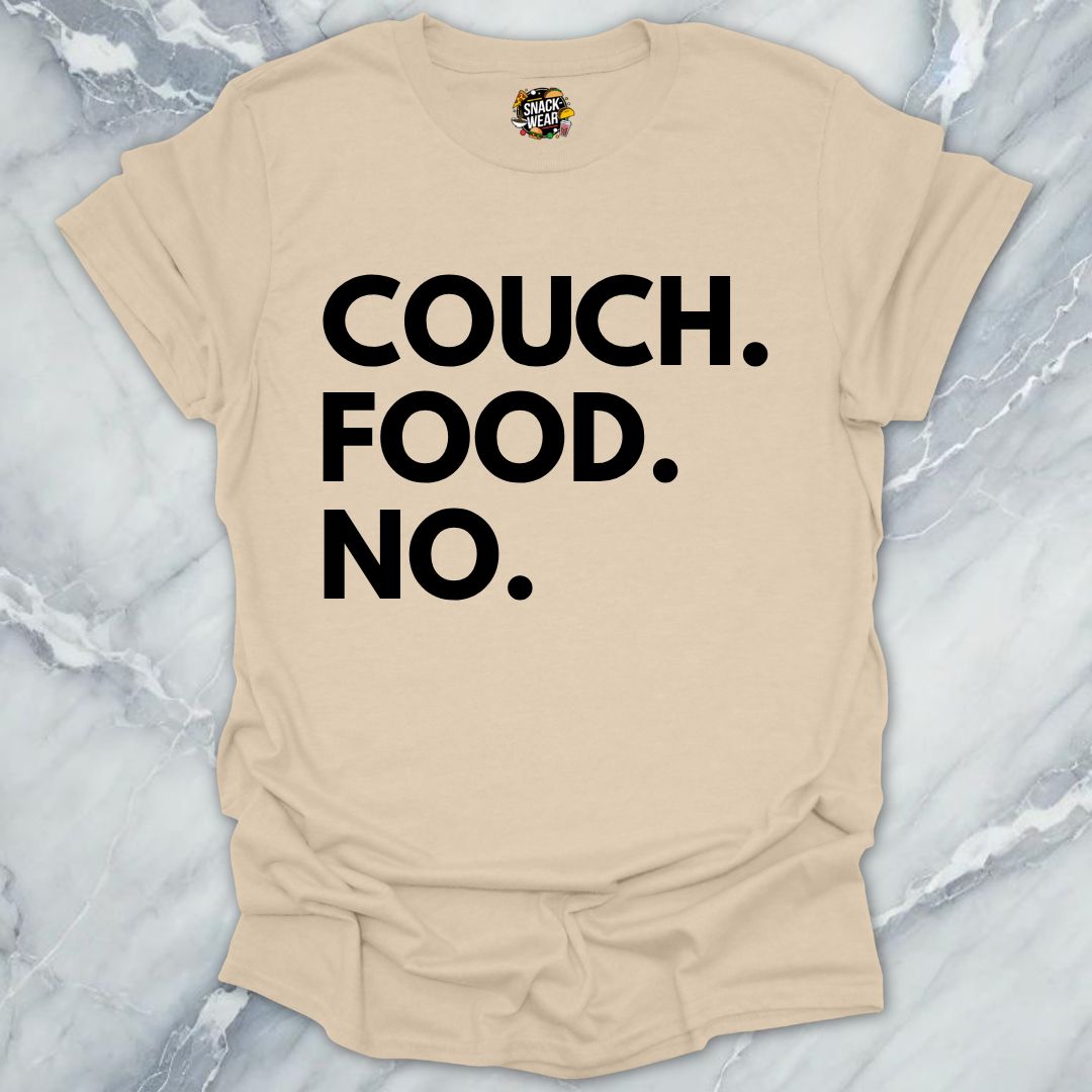 Couch Food No Introvert T-Shirt