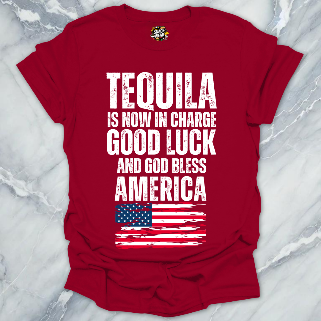 America Tequila In Charge T-Shirt