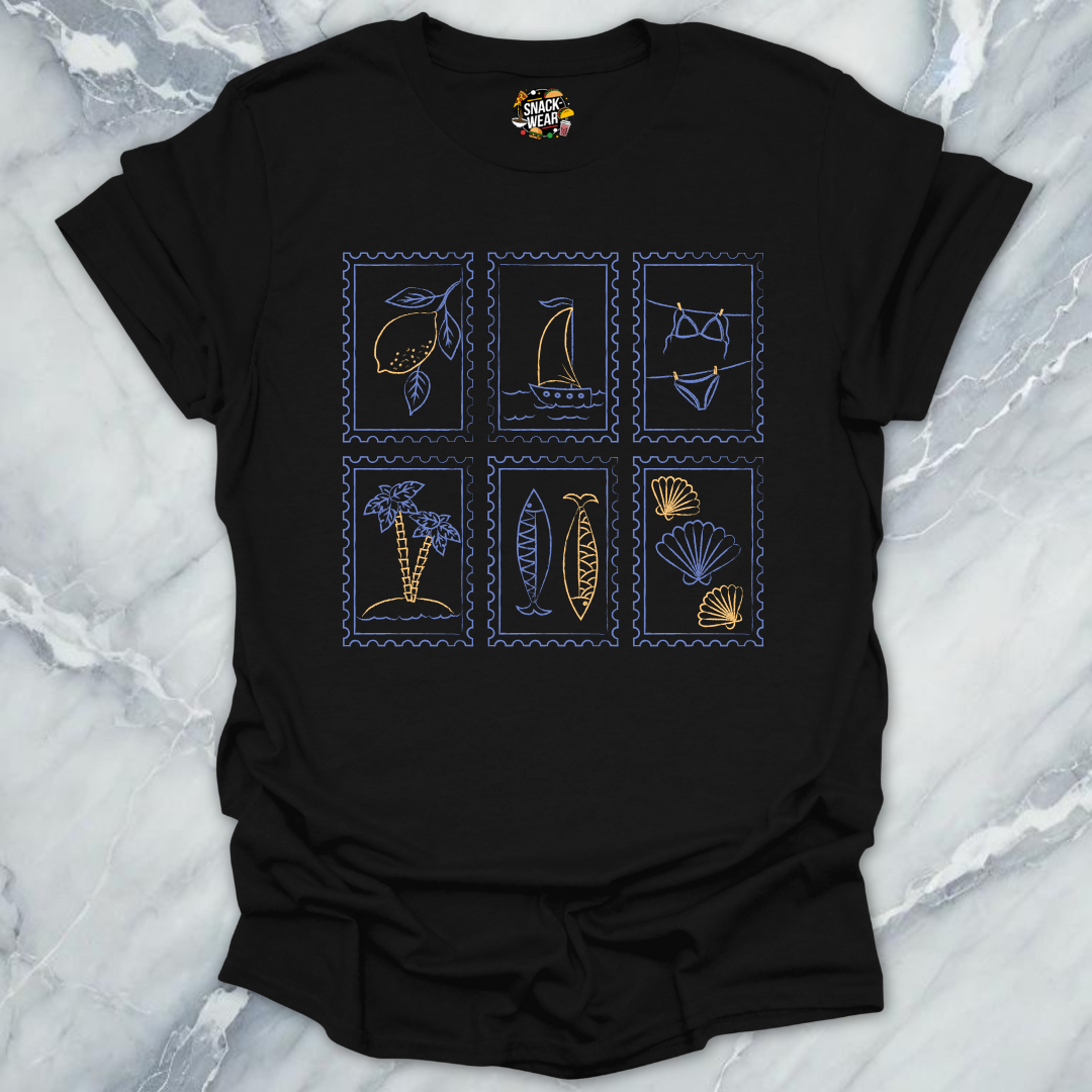 Postcard Summer Vibes T-Shirt