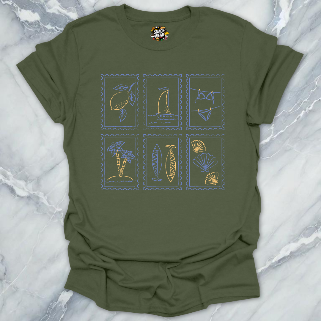 Postcard Summer Vibes T-Shirt
