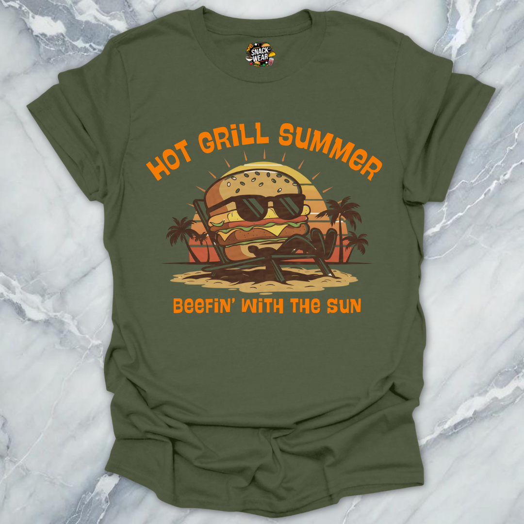 Hot Grill Summer – The Sun Ain’t Ready for This Beef T-Shirt