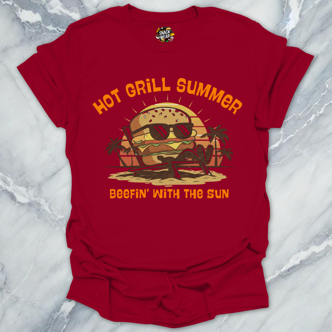 Hot Grill Summer – The Sun Ain’t Ready for This Beef T-Shirt