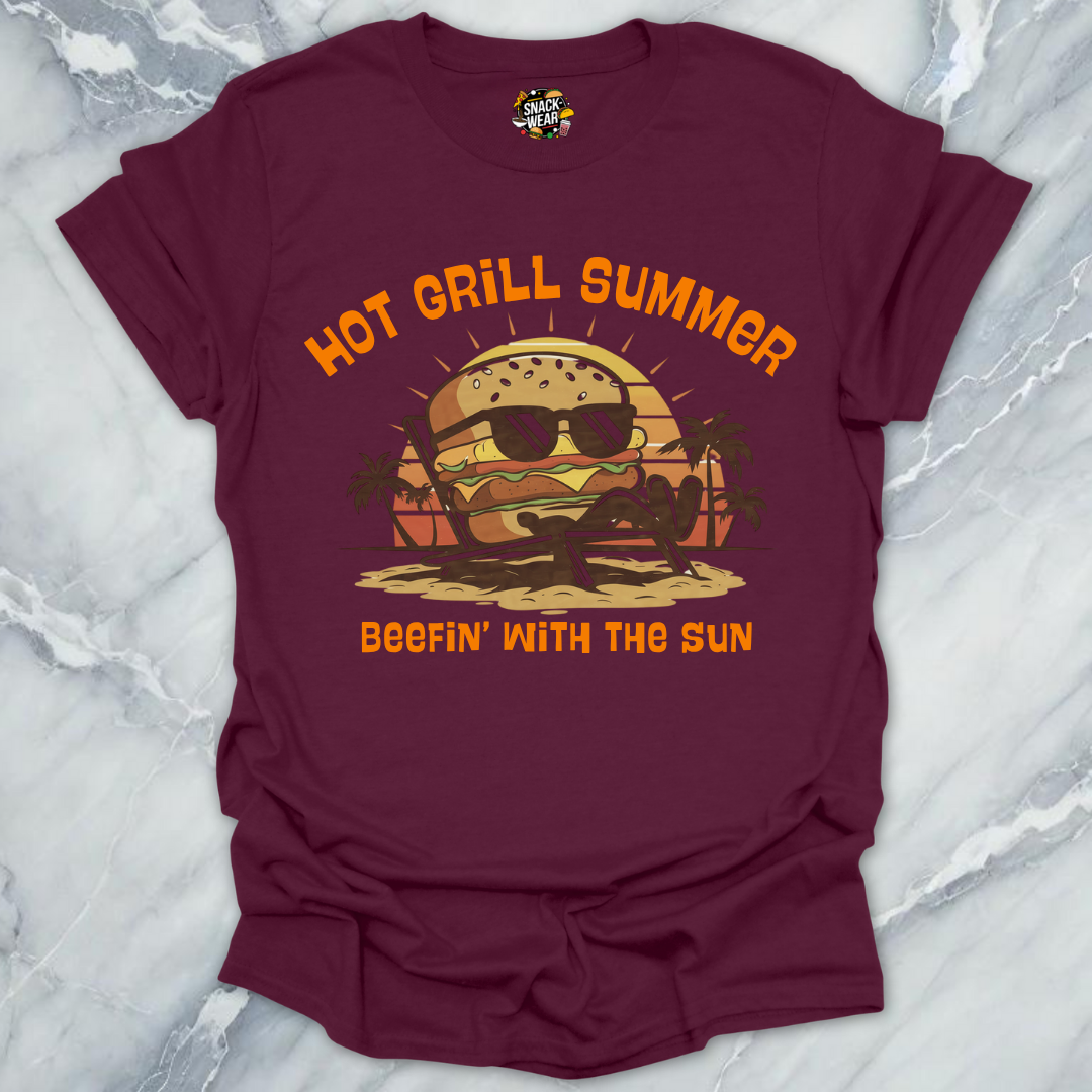 Hot Grill Summer – The Sun Ain’t Ready for This Beef T-Shirt