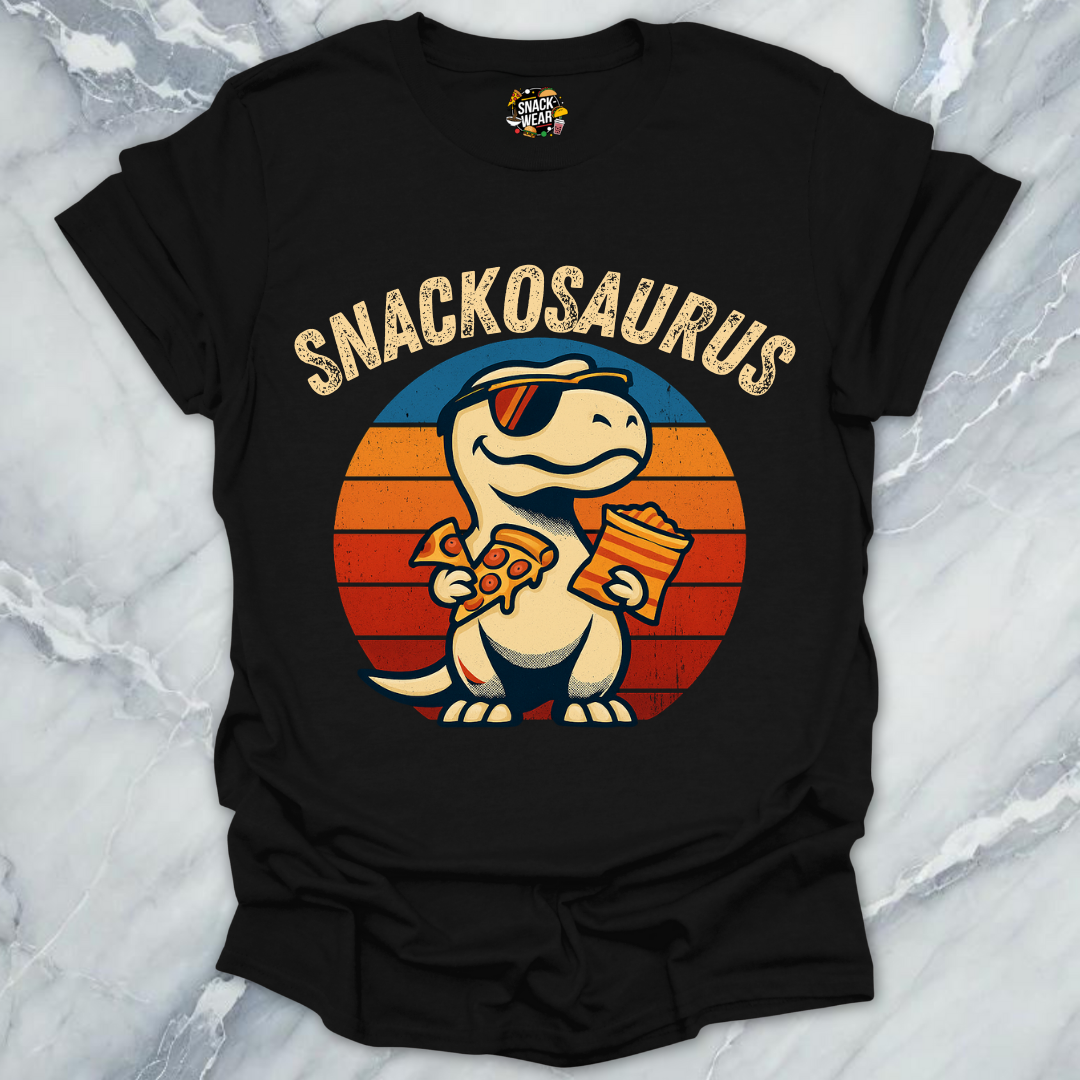 Snackosaurus Dinosaur T-Shirt