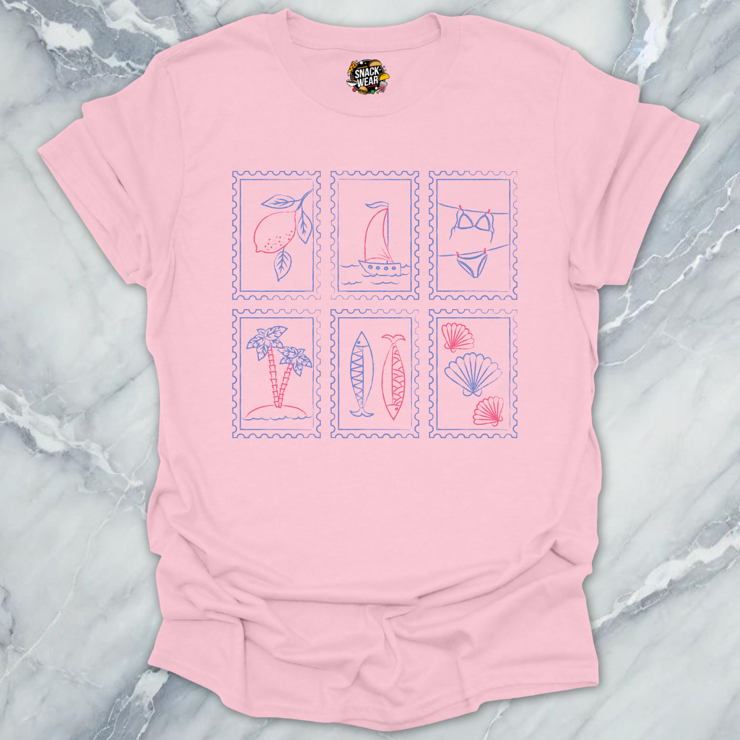 Postcard Summer Vibes T-Shirt