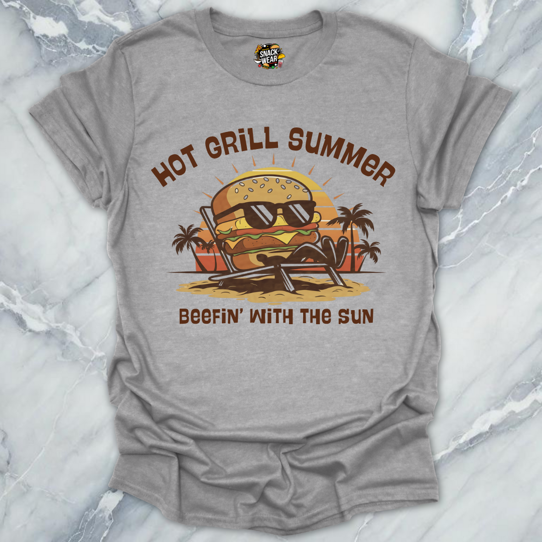 Hot Grill Summer – The Sun Ain’t Ready for This Beef T-Shirt