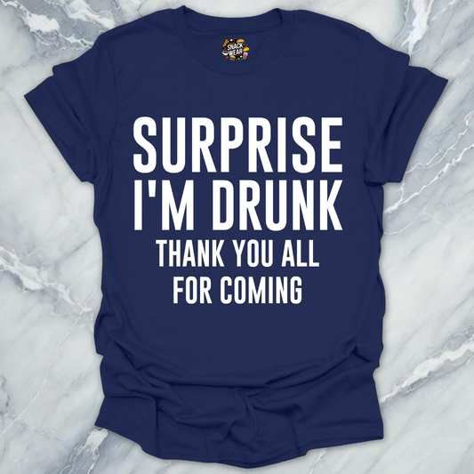 Surprise I'm Drunk Announcement T-Shirt