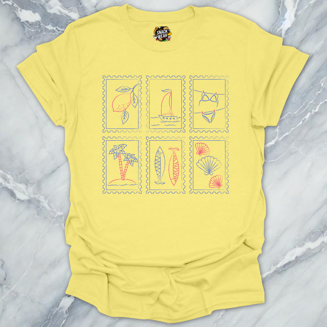 Postcard Summer Vibes T-Shirt