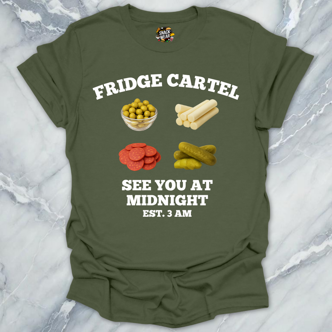Fridge Cartel Late-Night Snack Crew T-Shirt