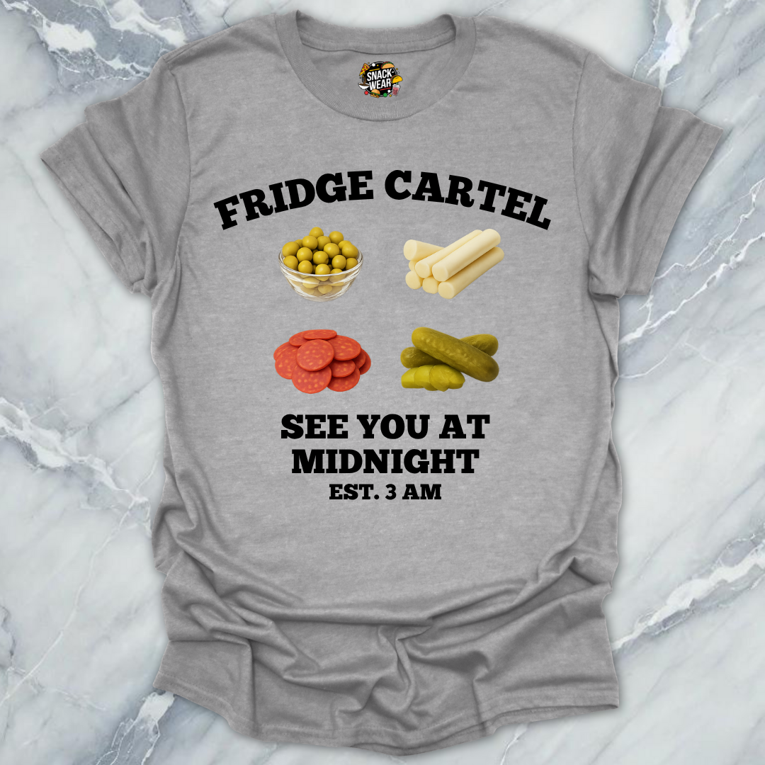 Fridge Cartel Late-Night Snack Crew T-Shirt