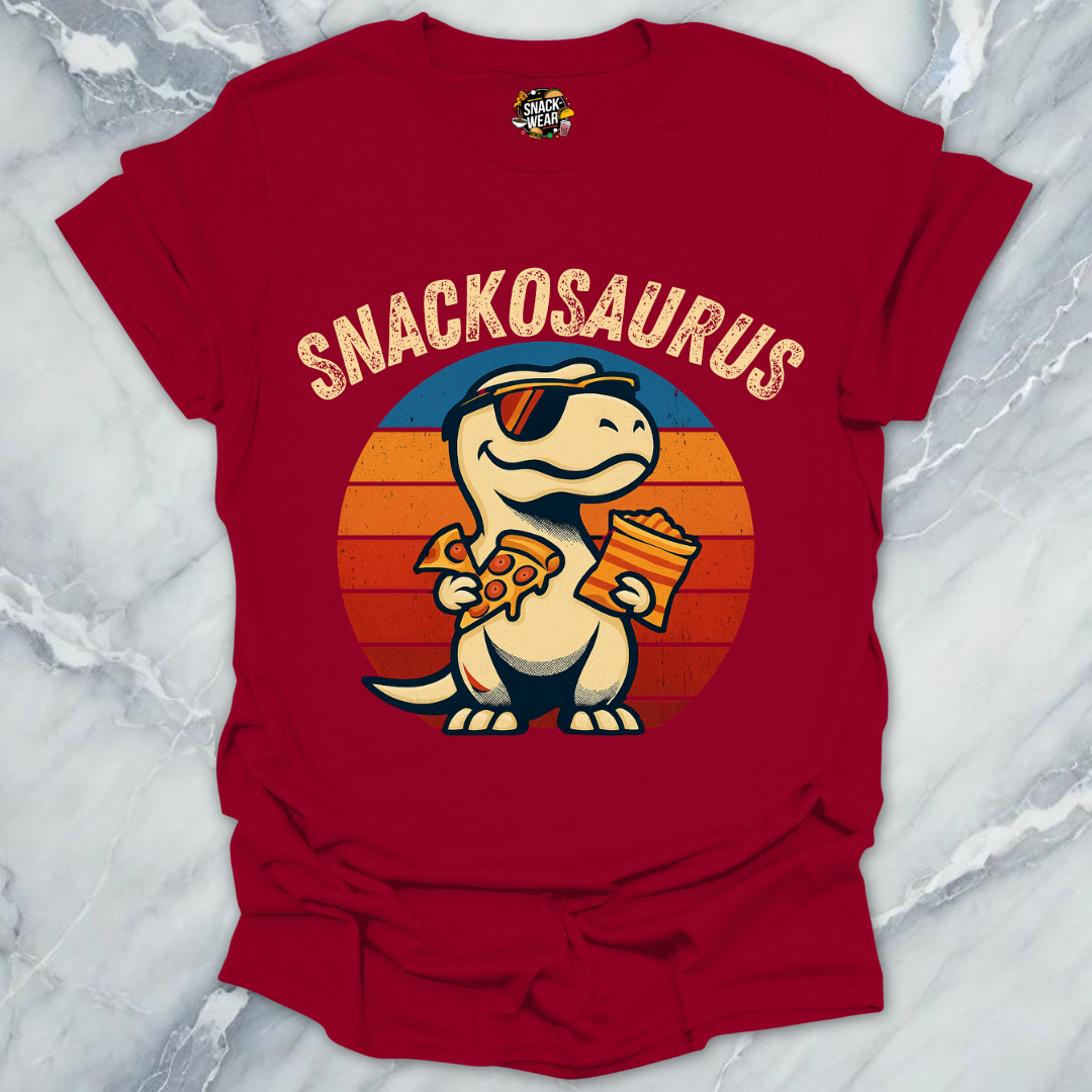 Snackosaurus Dinosaur T-Shirt