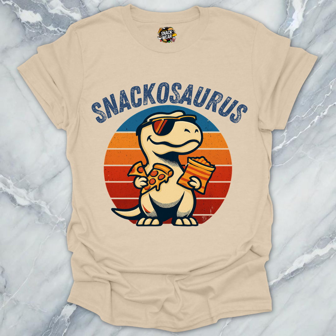 Snackosaurus Dinosaur T-Shirt