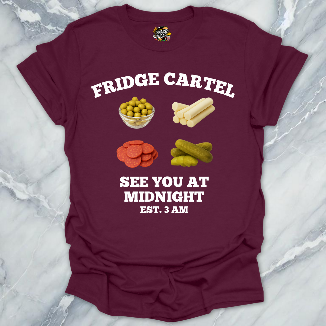 Fridge Cartel Late-Night Snack Crew T-Shirt