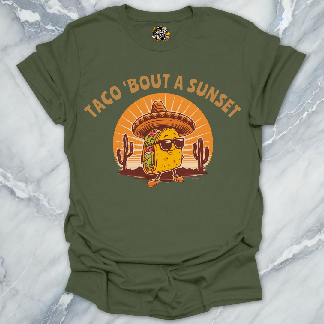 Taco ’Bout a Sunset Chill Vibes T-Shirt