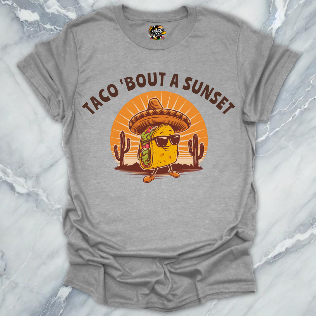 Taco ’Bout a Sunset Chill Vibes T-Shirt
