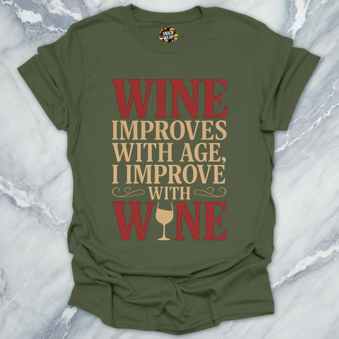 Wine Improves With Age T-Shirt