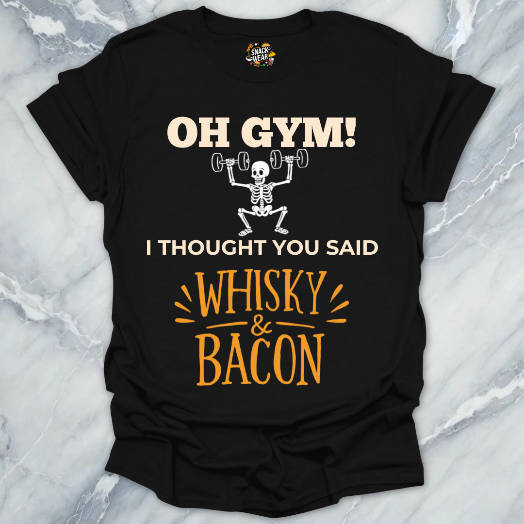 Gym Whisky & Bacon T-Shirt