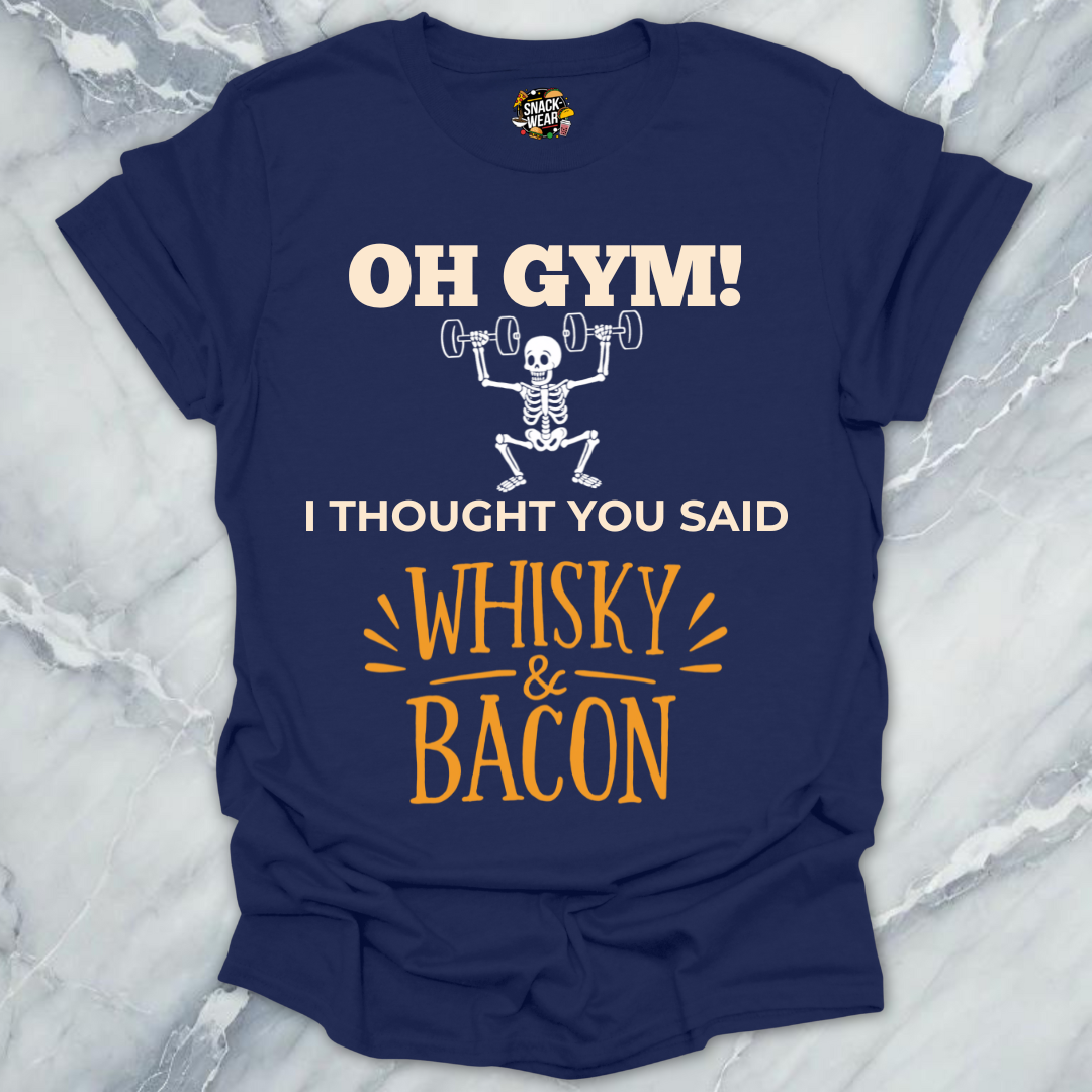 Gym Whisky & Bacon T-Shirt