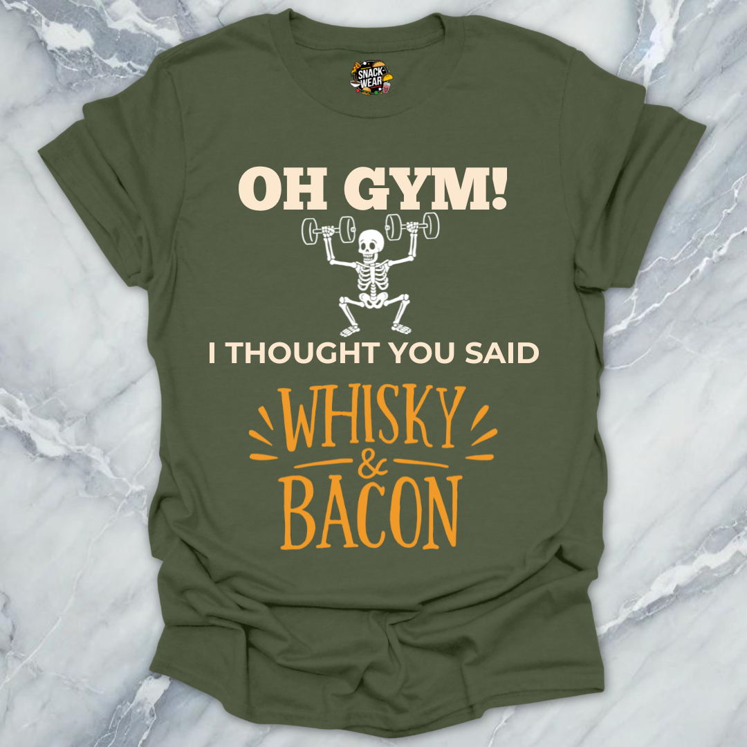 Gym Whisky & Bacon T-Shirt
