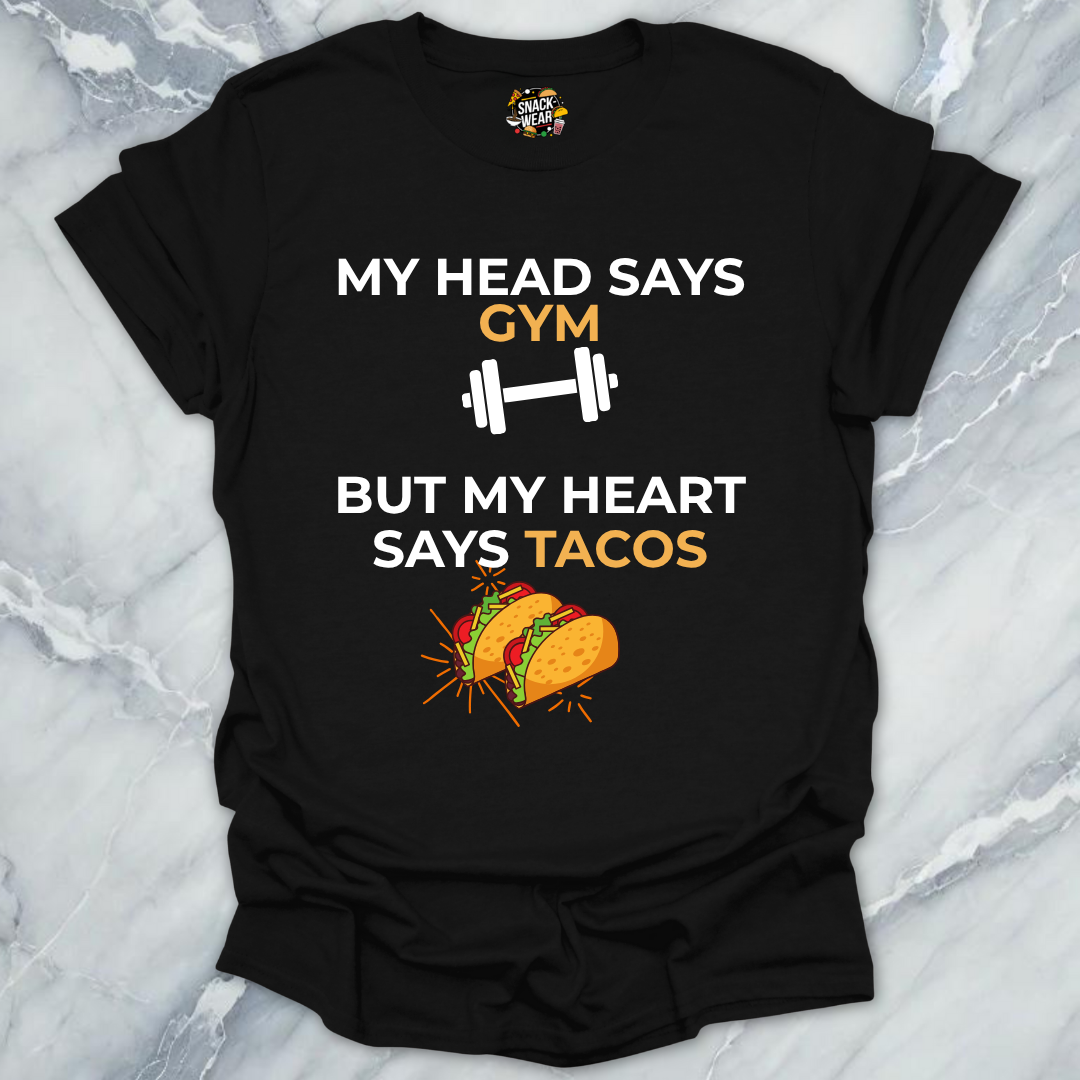 Head Heart Tacos T-Shirt