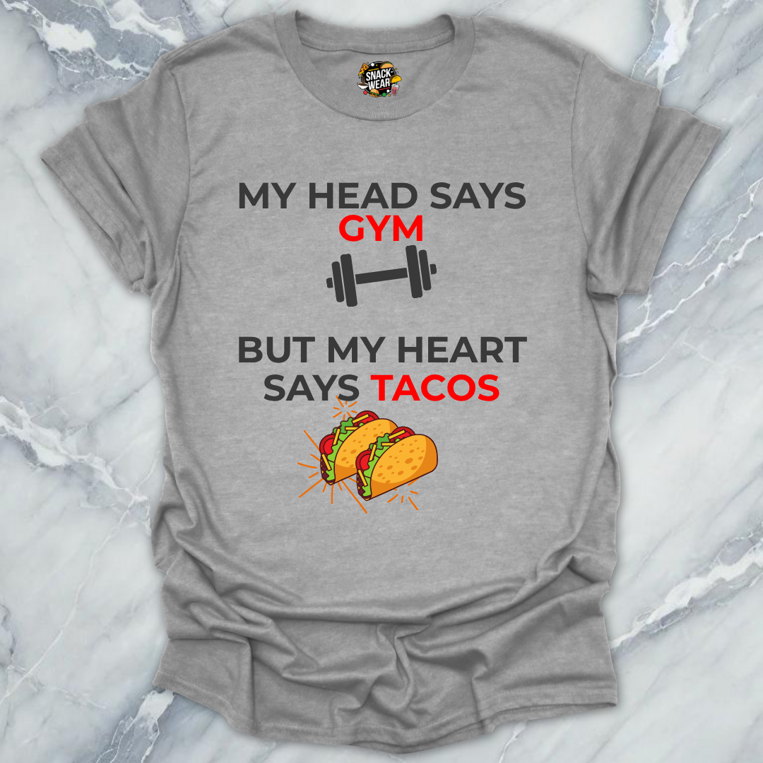 Head Heart Tacos T-Shirt