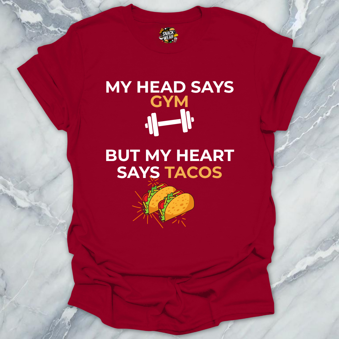 Head Heart Tacos T-Shirt