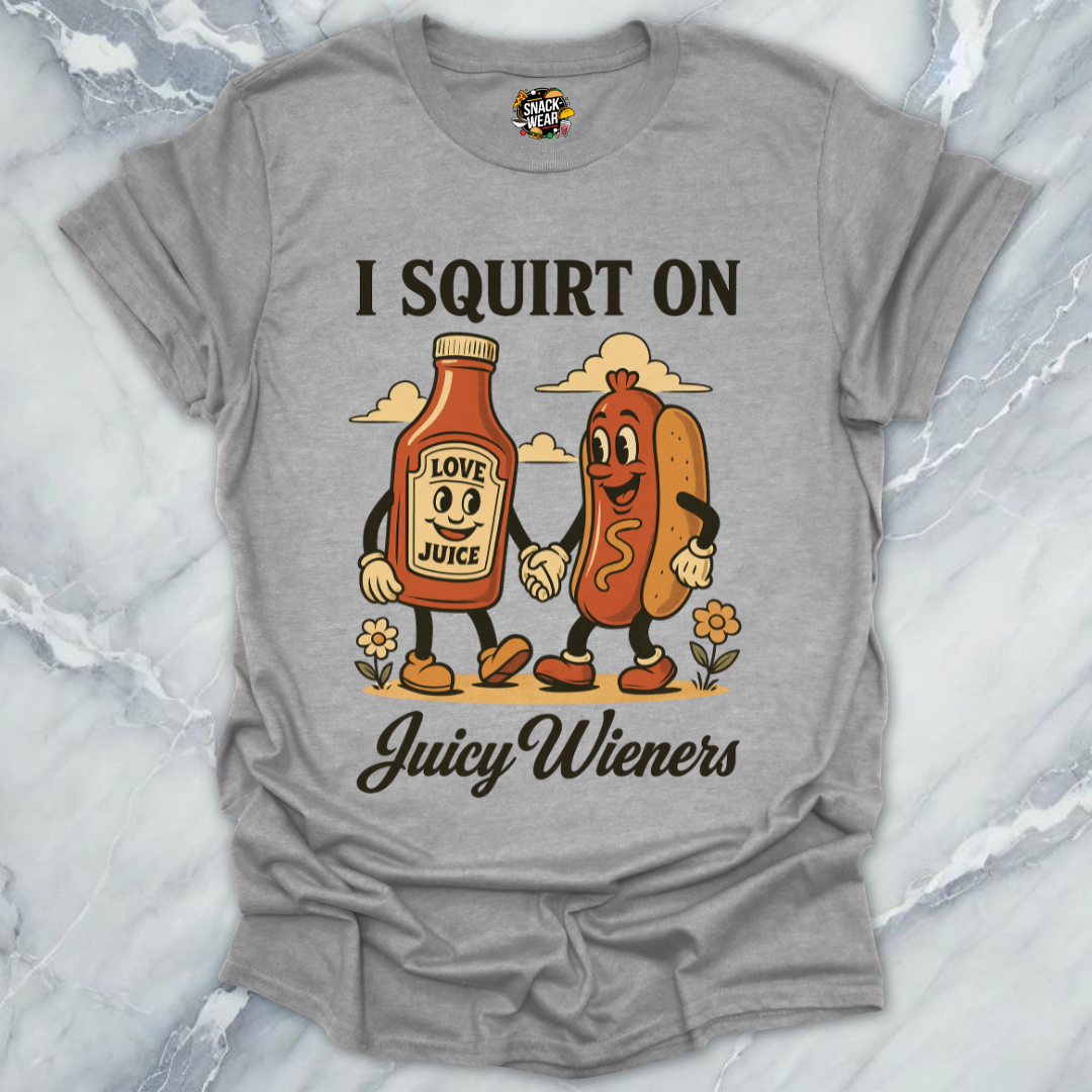 Juicy Wiener Ketchup T-Shirt