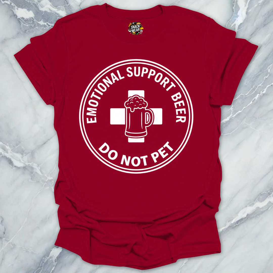 Emotional Support Beer T-Shirt