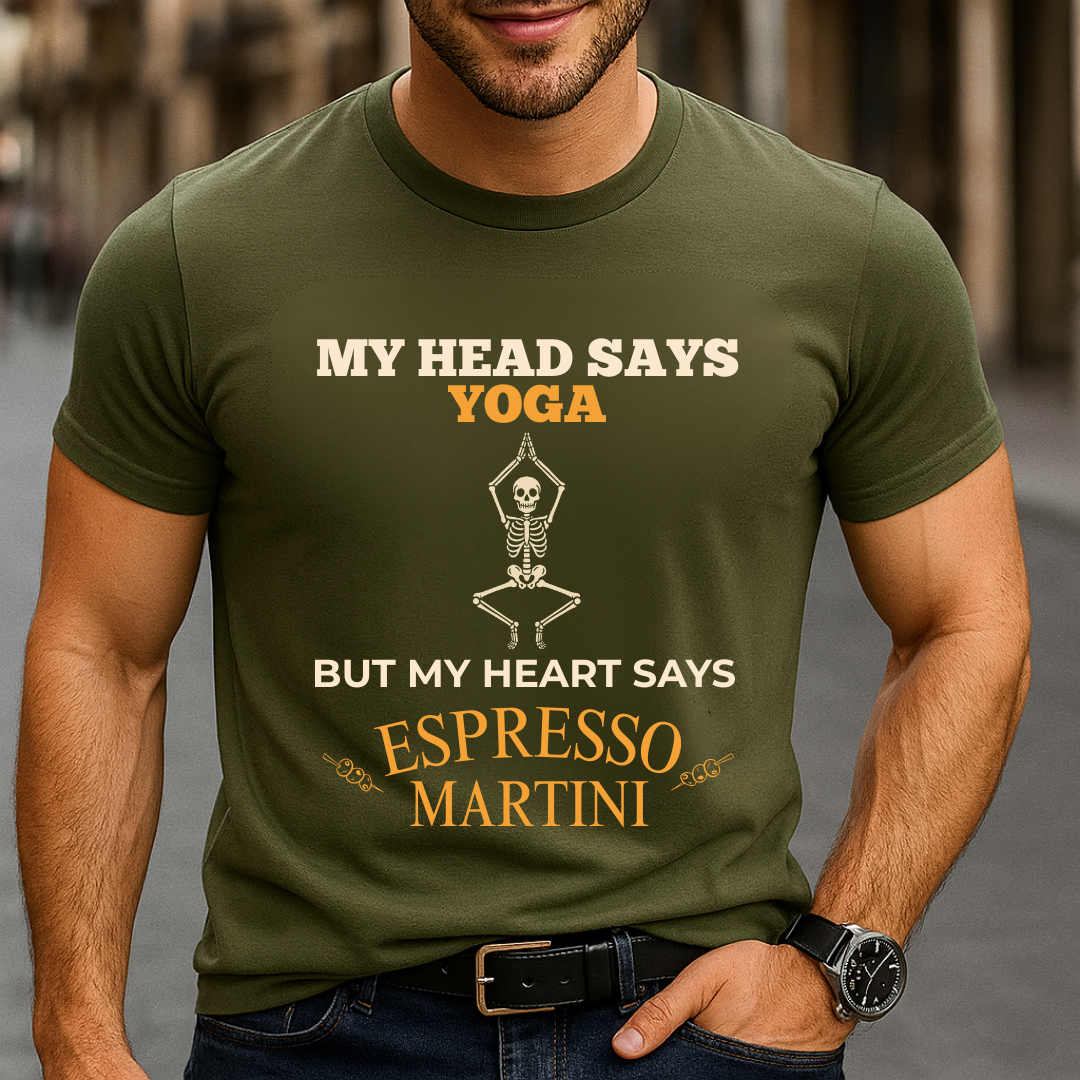 Yoga Espresso Martini T-Shirt