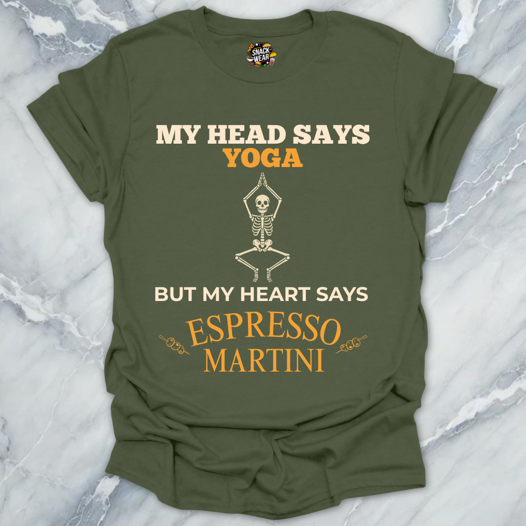 Yoga Espresso Martini T-Shirt