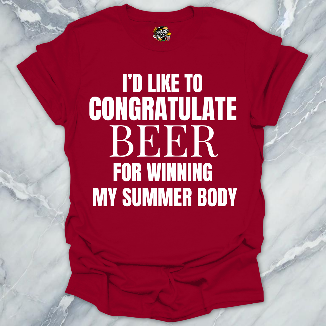 Congratulate Beer T-Shirt