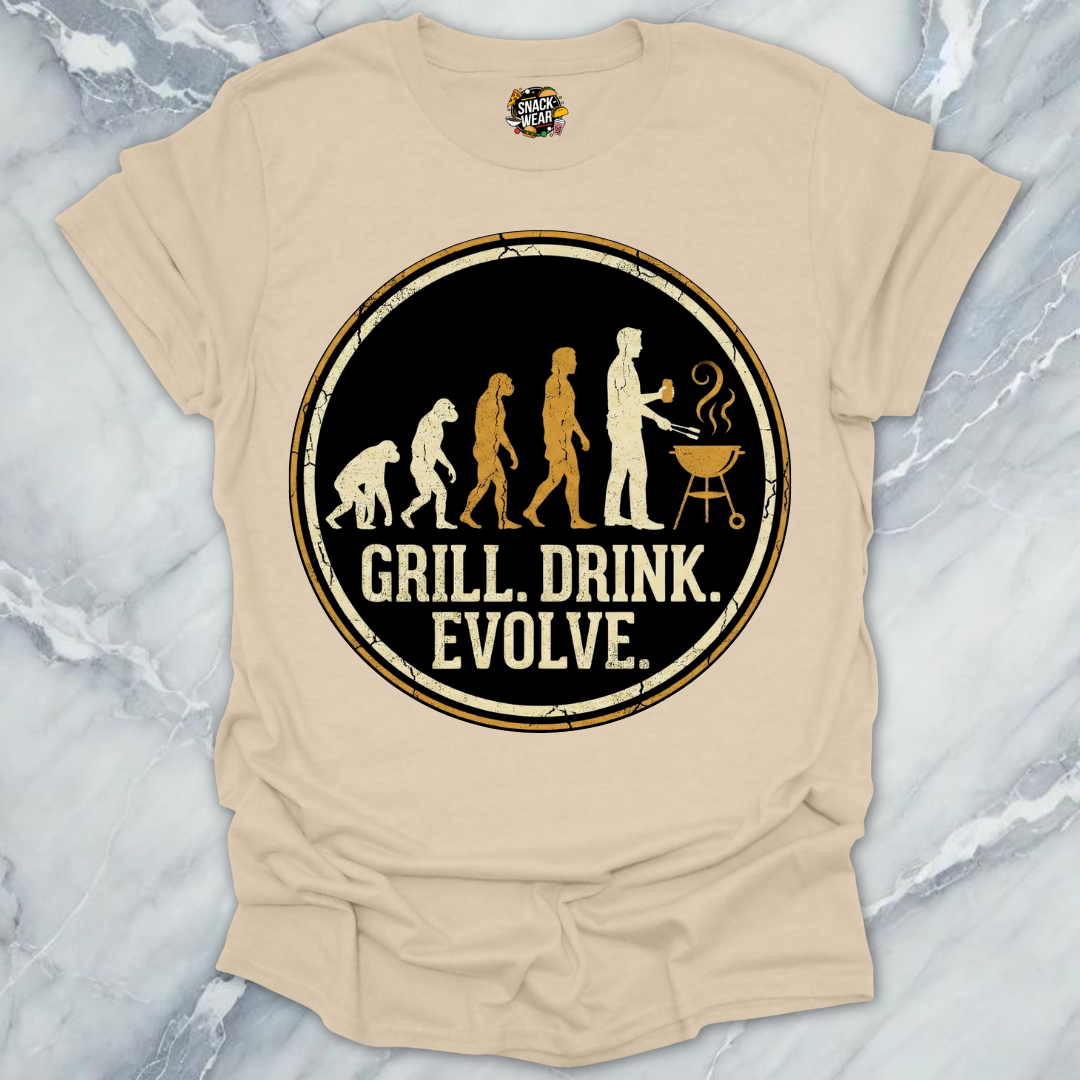 Grill Drink Evolve T-Shirt