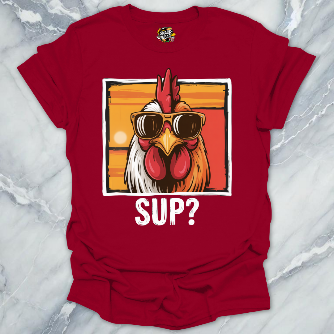 Chicken Sup Cool Mood T-Shirt