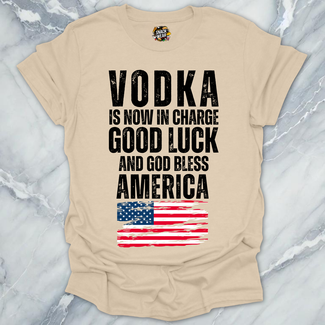 Vodka In Charge America T-Shirt