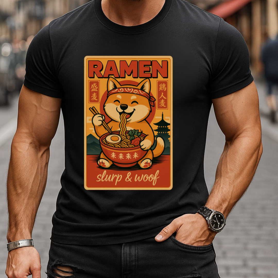 Ramen Shiba Inu T-Shirt