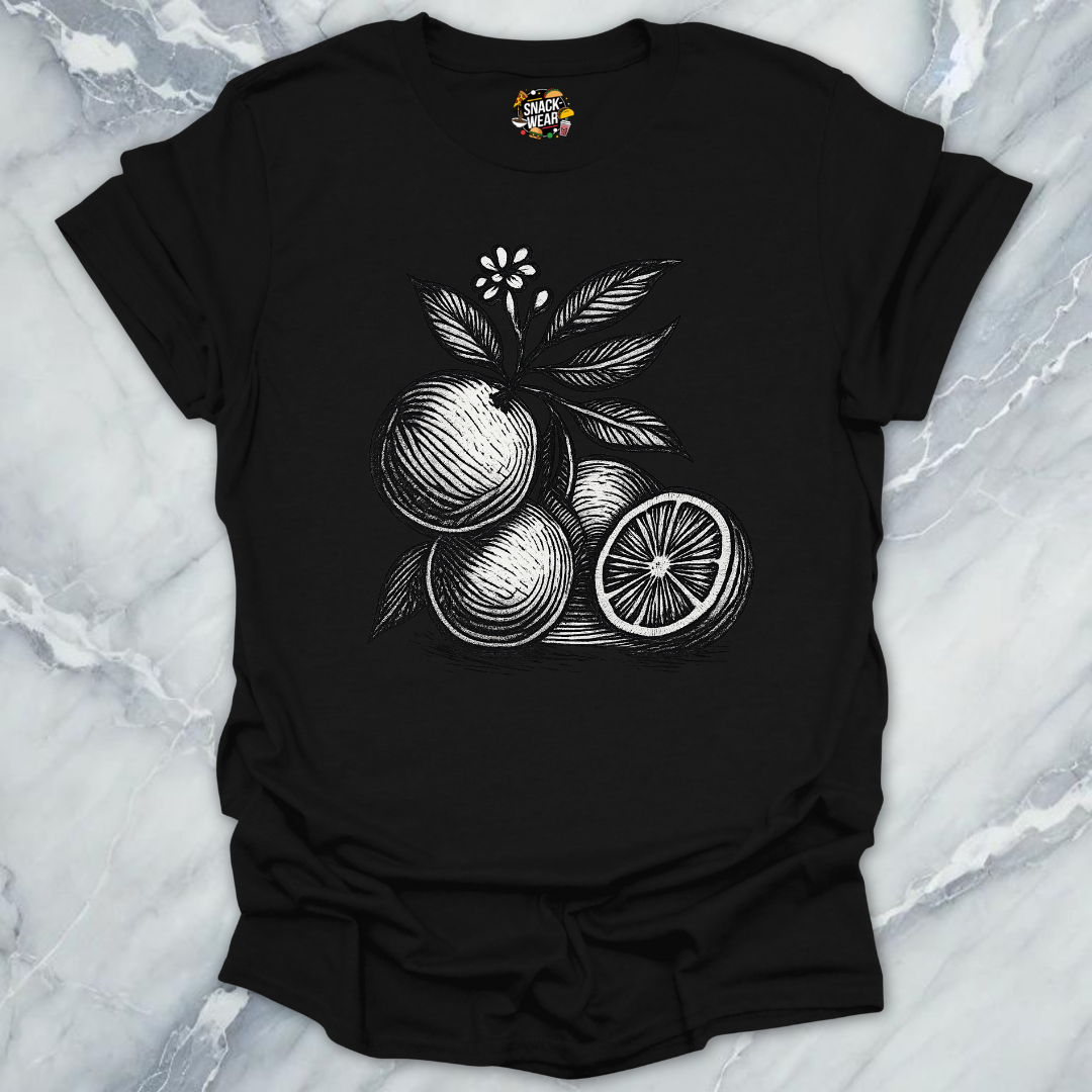 Vintage Citrus Woodcut T-Shirt