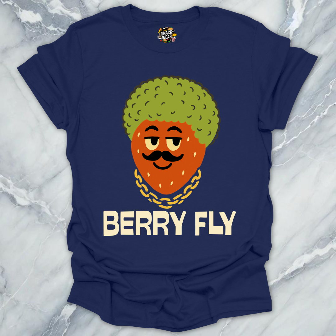 Berry Fly - Cool Strawberry T-Shirt