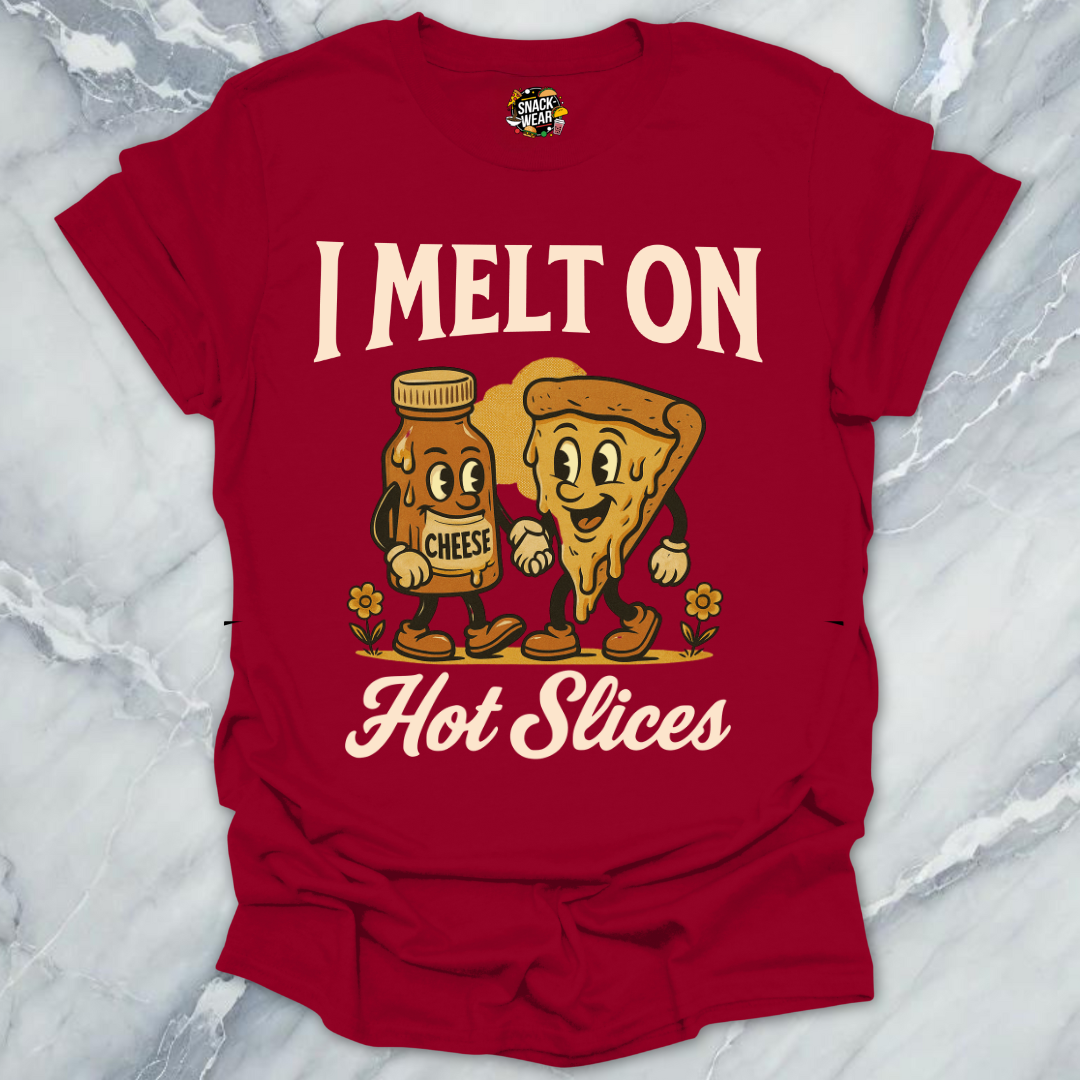 Vintage Cheese Slice Mascots T-Shirt