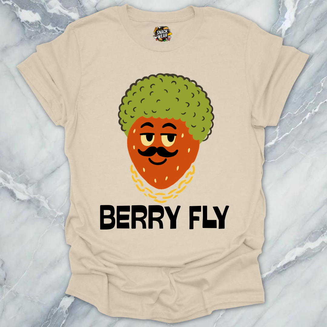Berry Fly - Cool Strawberry T-Shirt