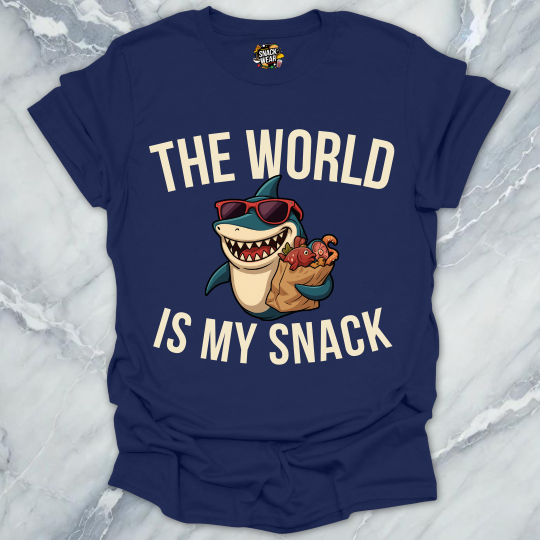 Snack Shark World Tour T-Shirt