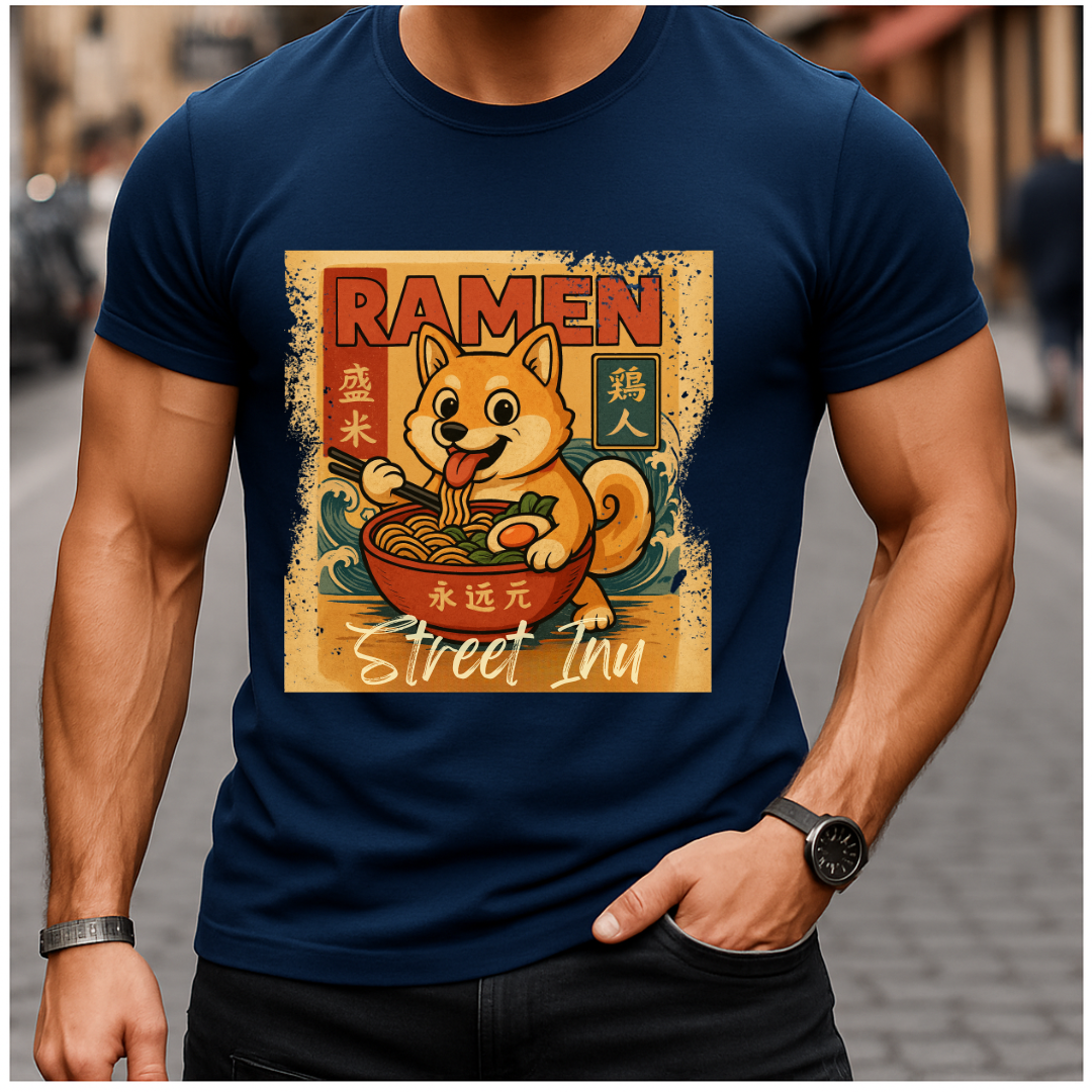 Street Ramen Shiba Inu T-Shirt