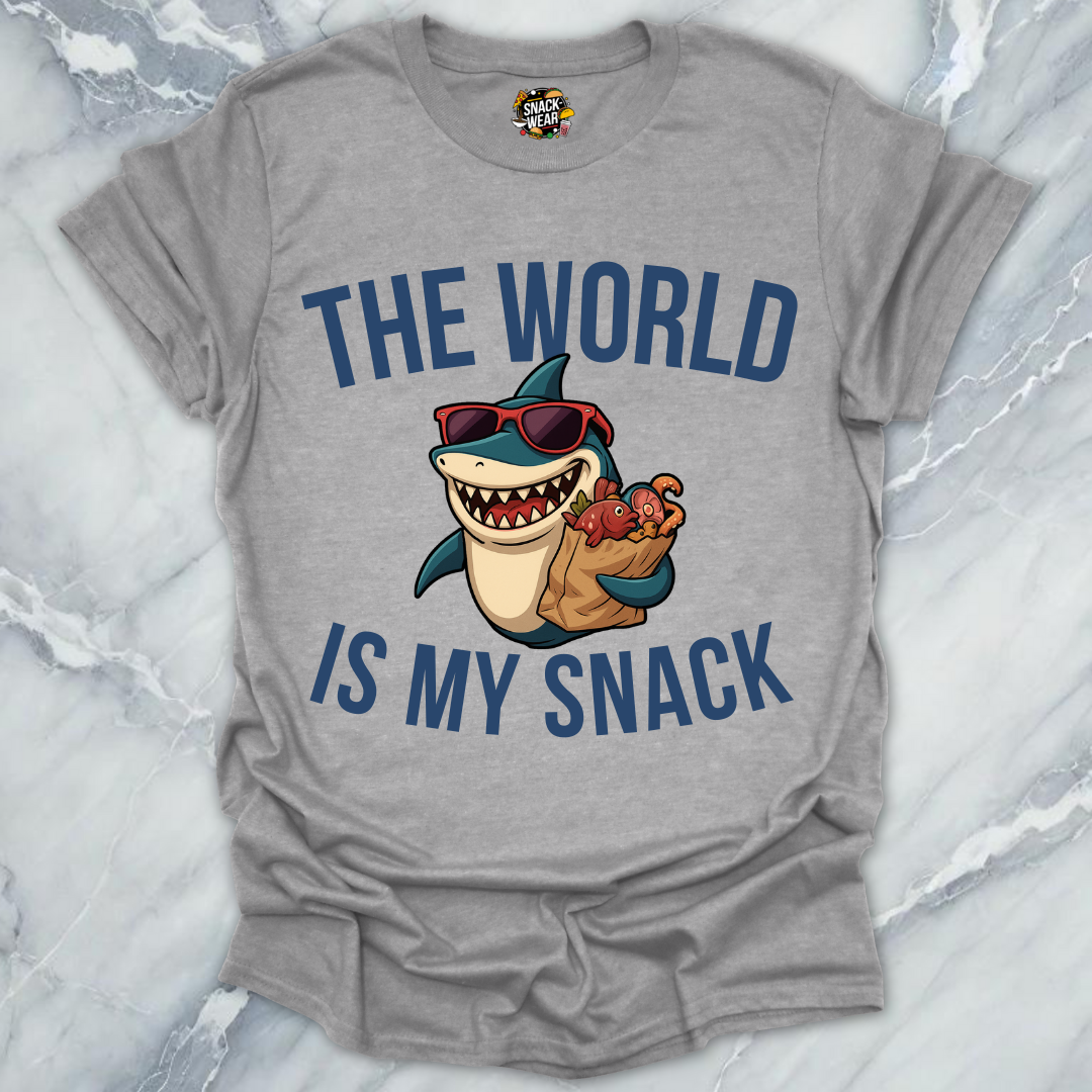 Snack Shark World Tour T-Shirt