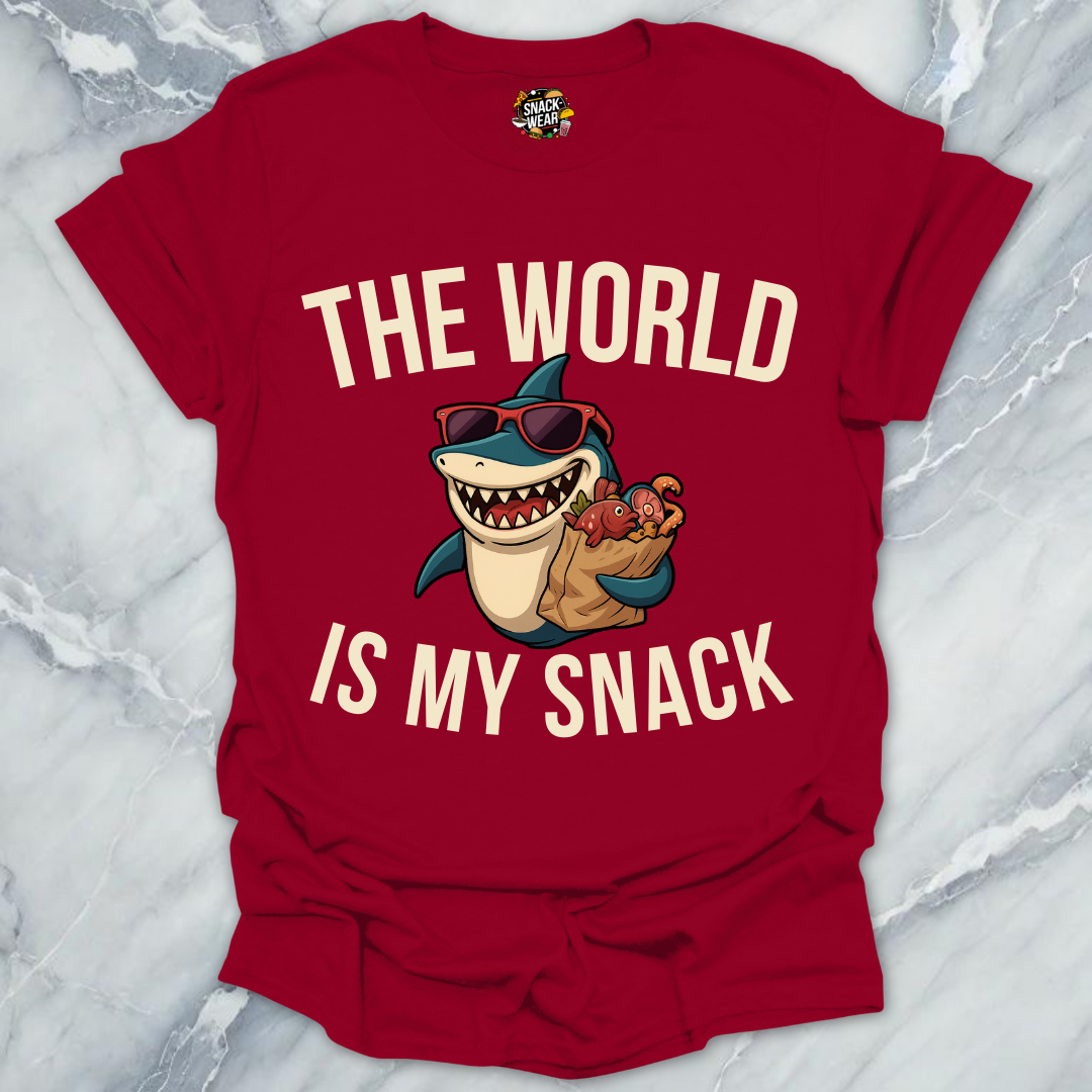 Snack Shark World Tour T-Shirt