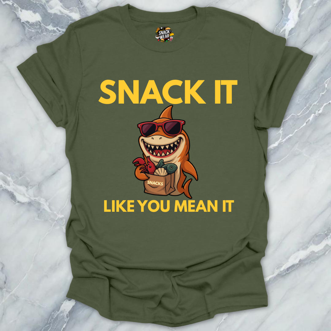 Snack It With Teeth T-Shirt