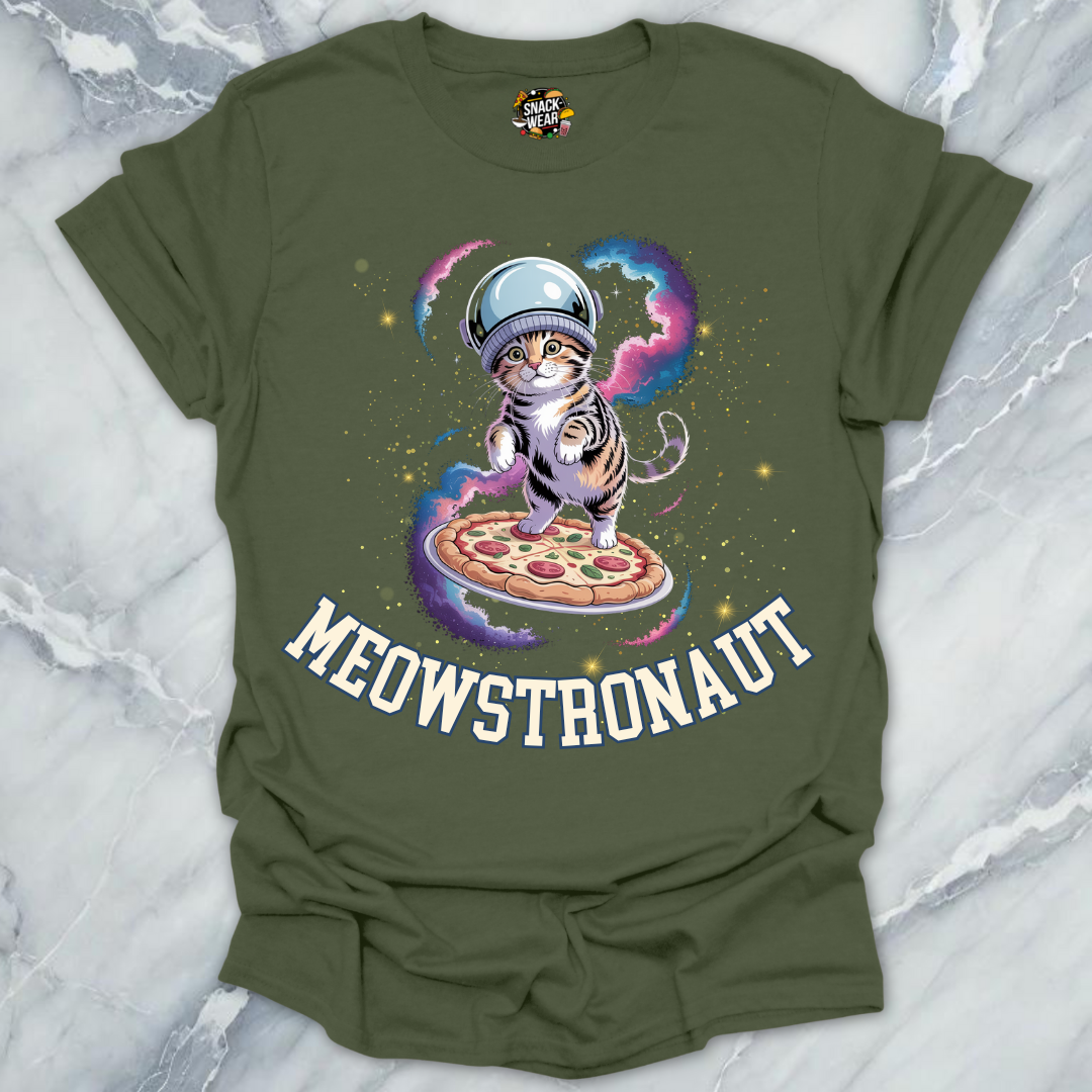 Meowstronaut Pizza Cat T-Shirt
