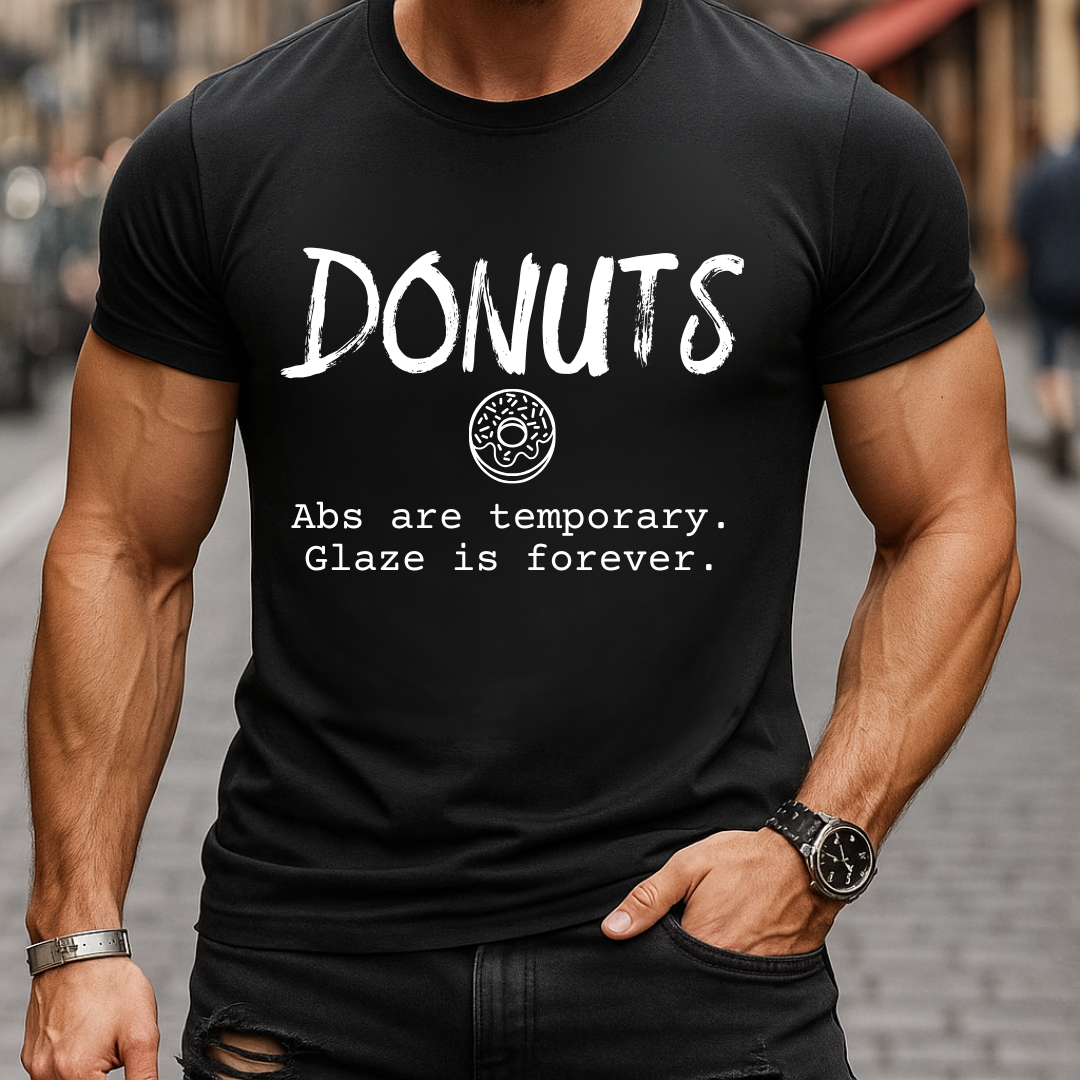 Donuts Abs And Glaze T-Shirt