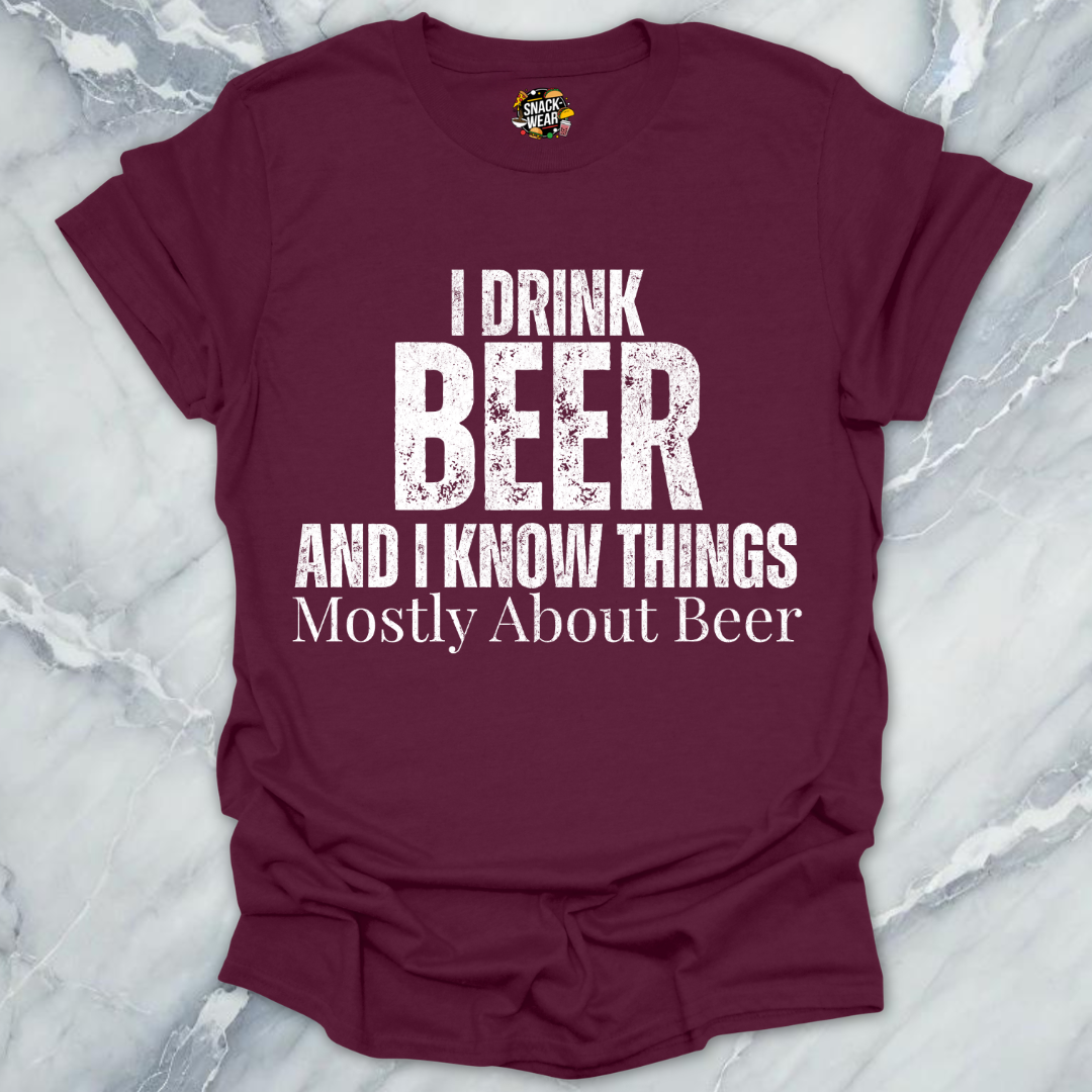 Beer And Know Things T-Shirt
