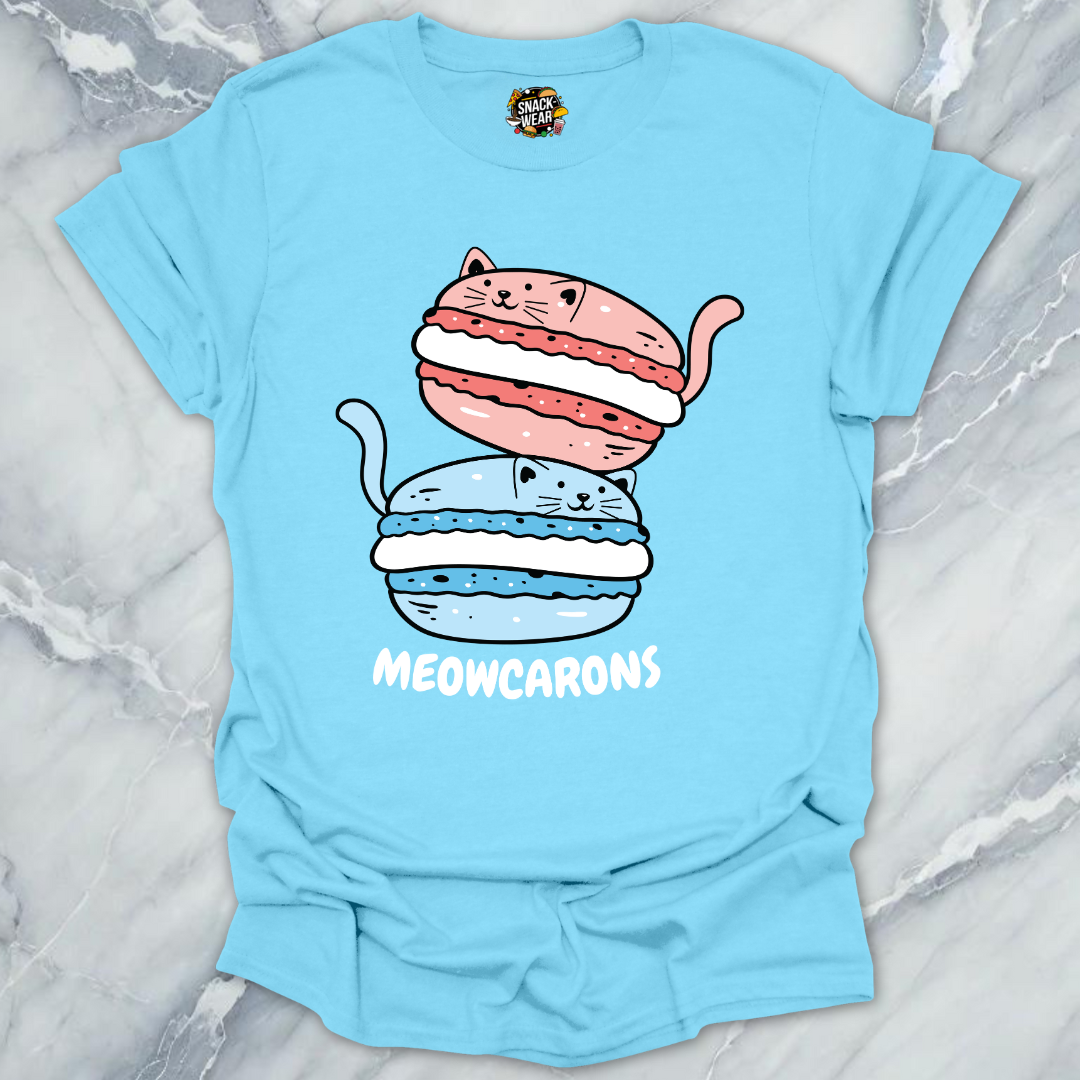 Meowcarons - Macaron Cookie Cat T-Shirt