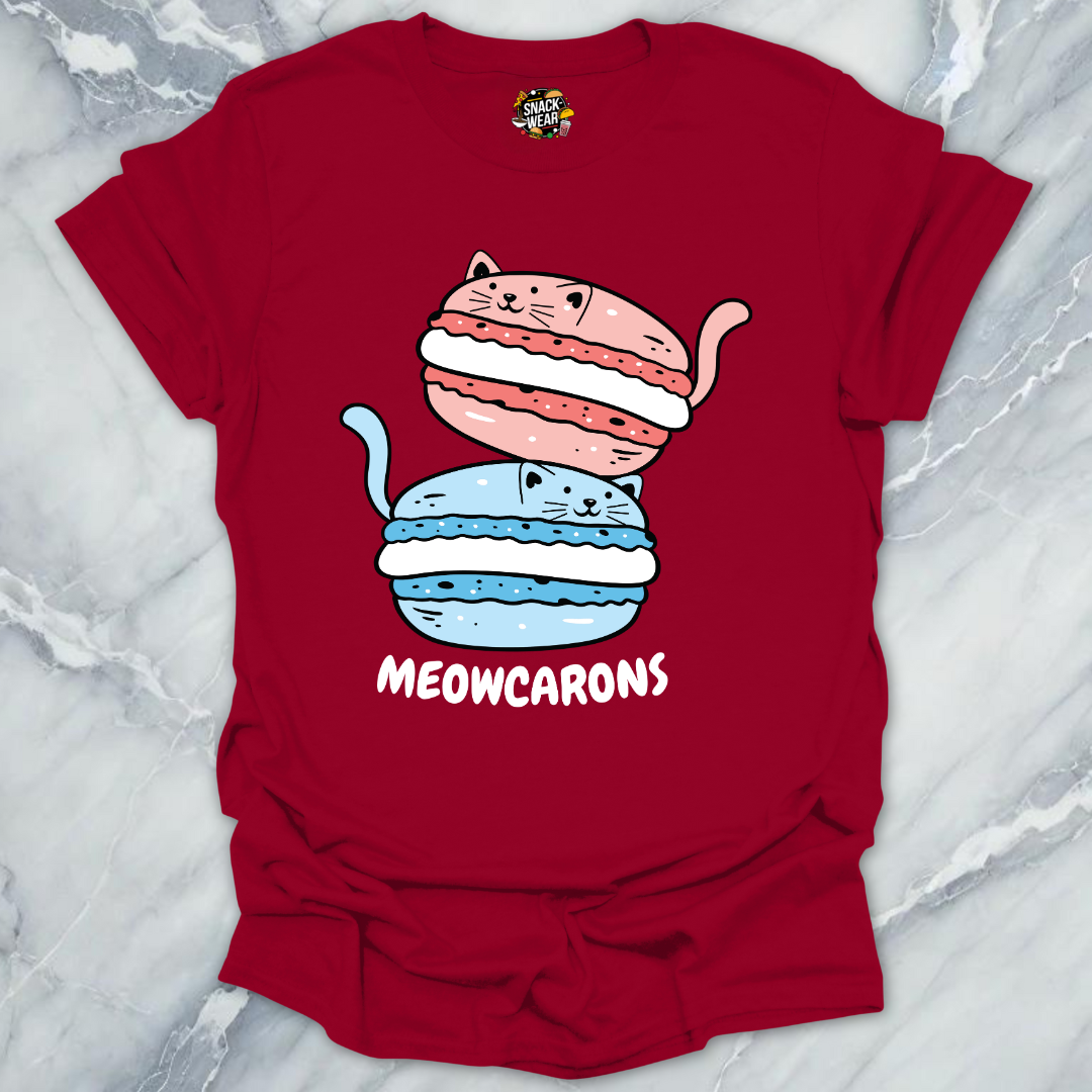 Meowcarons - Macaron Cookie Cat T-Shirt