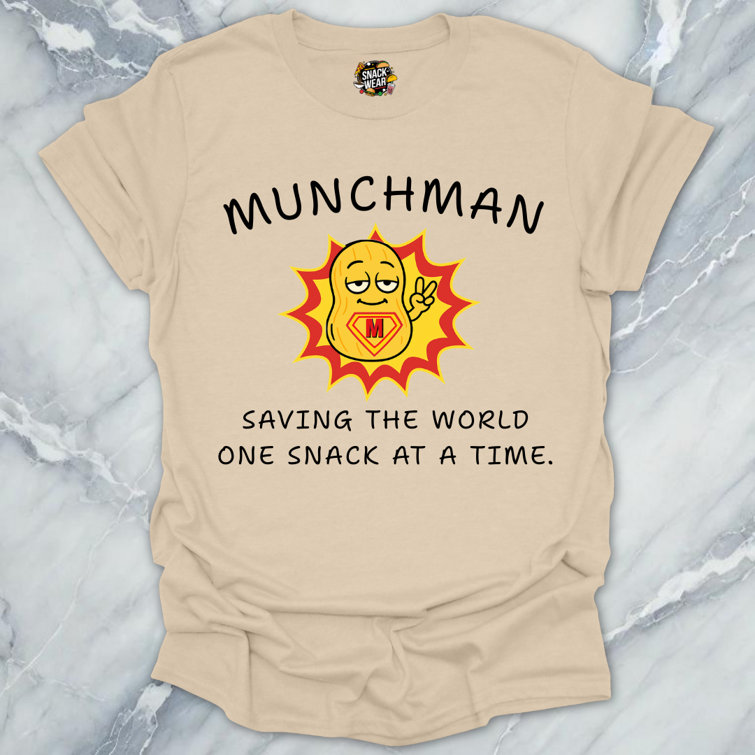 Munchman Saving the World T-Shirt